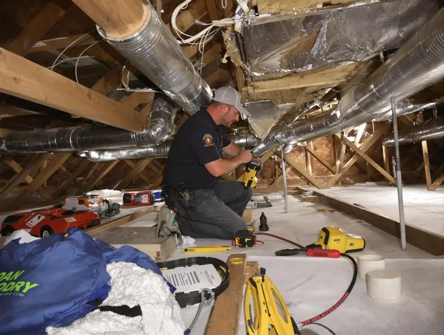 Professional air duct repair by Kingston Air Duct Cleaning in Kingston