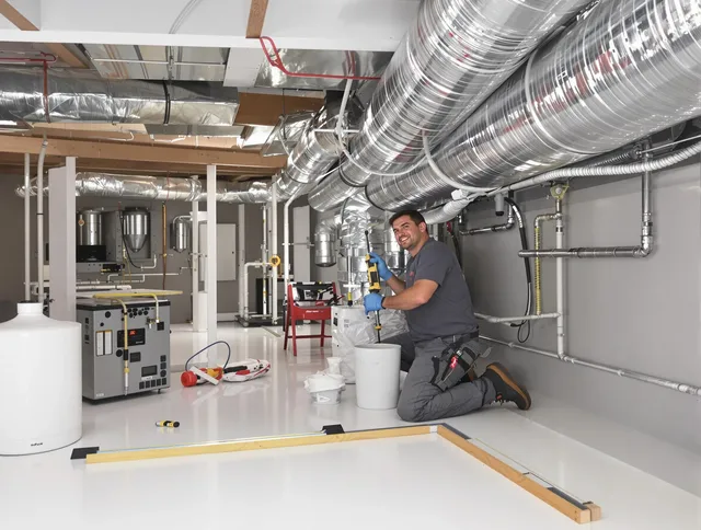 Professional duct sealing service by Kingston Air Duct Cleaning in Kingston